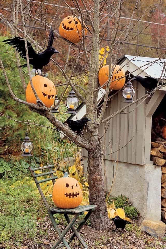 decorazioni di Halloween per il giardino